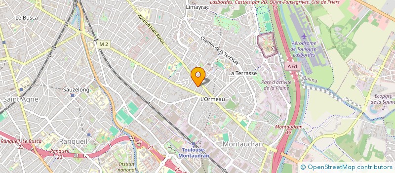 localisation de l'entreprise MONSIEUR JEAN-ROMAIN RIVEYRAN à TOULOUSE
