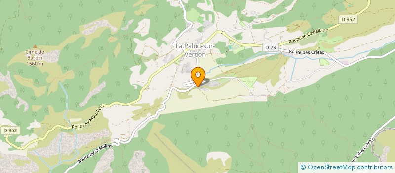 localisation de l'entreprise MONSIEUR JEAN ROMAN à LA PALUD SUR VERDON