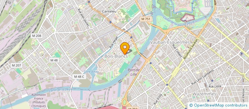 localisation de l'entreprise MONSIEUR JEAN ROMMES à LILLE