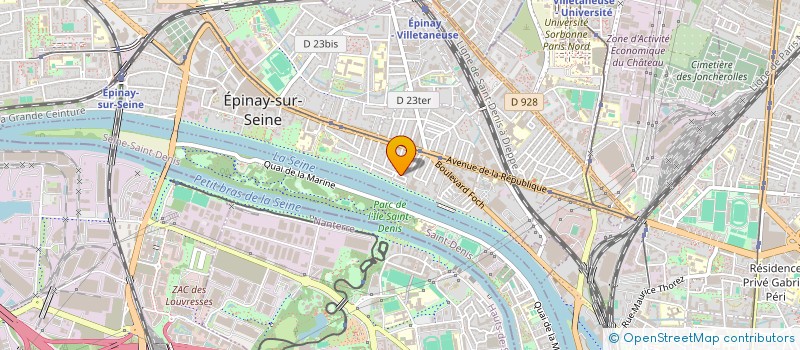 localisation de l'entreprise MONSIEUR JEAN ROMNEY à EPINAY-SUR-SEINE