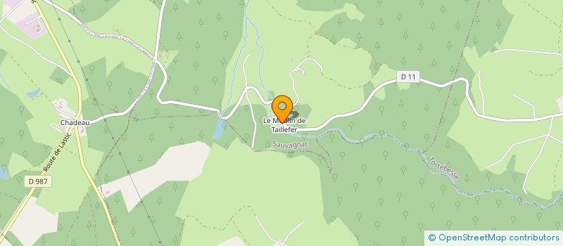 localisation de l'entreprise MONSIEUR JEAN ROMNICIANU  SAUVAGNAT