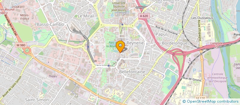 localisation de l'entreprise MONSIEUR JEAN RONDEAU à TOULOUSE