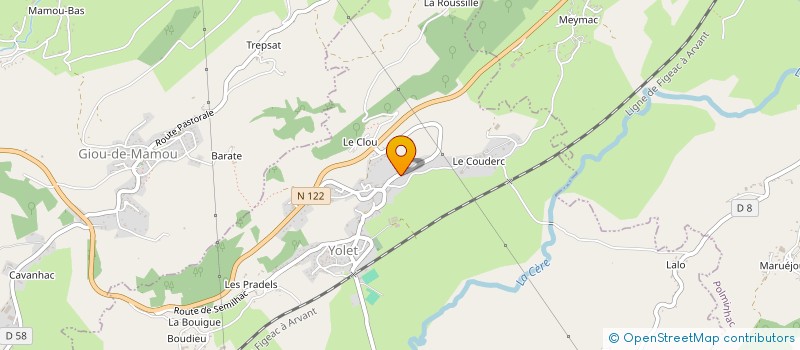 localisation de l'entreprise MONSIEUR JEAN RONGIER à YOLET