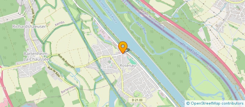 localisation de l'entreprise MONSIEUR JEAN ROOS  ROSENAU