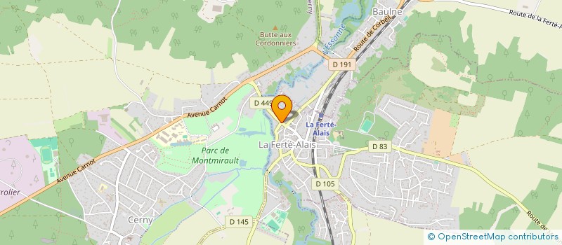 localisation de l'entreprise MONSIEUR JEAN ROOSENS à LA FERTE-ALAIS