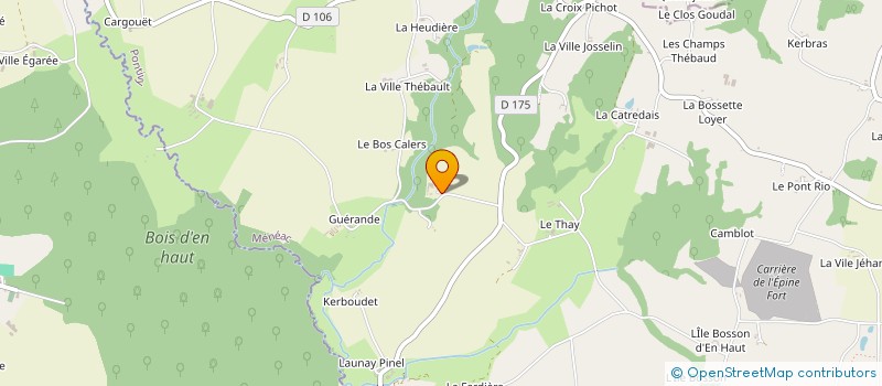 localisation de l'entreprise MONSIEUR JEAN ROPERT à MENEAC