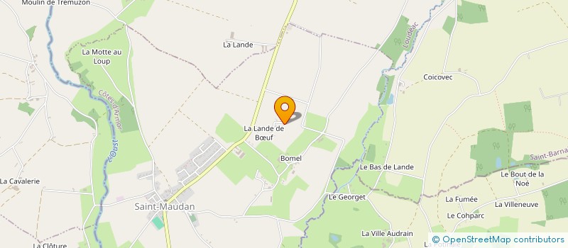 localisation de l'entreprise MONSIEUR JEAN ROPERT  SAINT-CARADEC