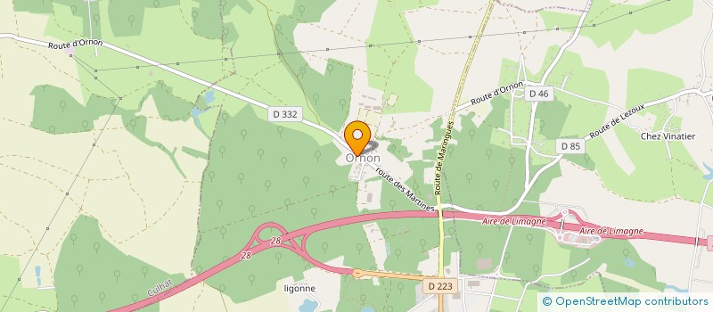 localisation de l'entreprise MONSIEUR JEAN ROQUES  LEZOUX