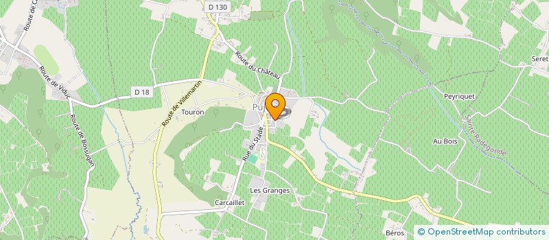 localisation de l'entreprise MONSIEUR JEAN ROQUES  MOULIETS-ET-VILLEMARTIN