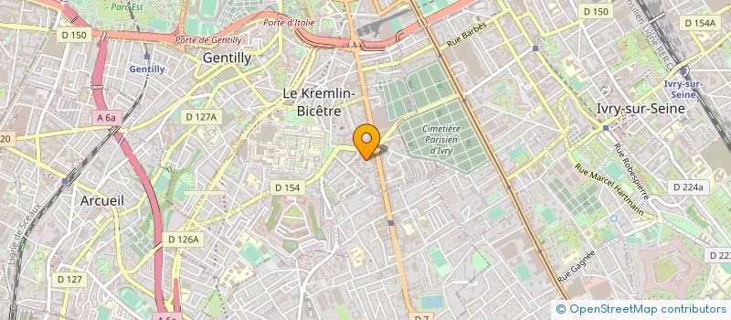 localisation de l'entreprise MONSIEUR JEAN ROSA à LE KREMLIN-BICETRE