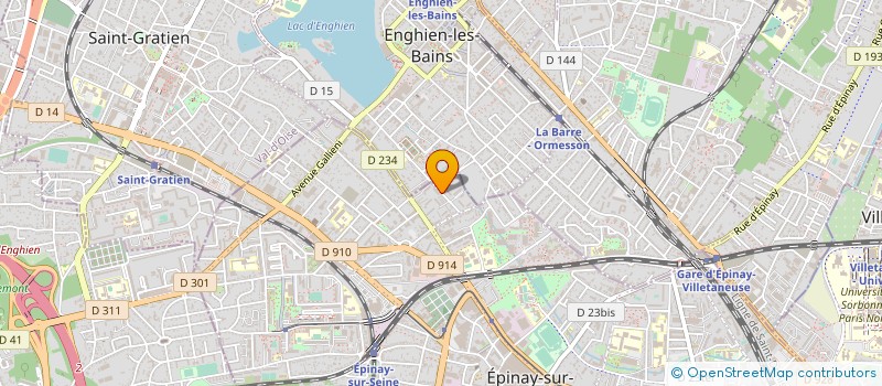 localisation de l'entreprise MONSIEUR JEAN ROSANNE à EPINAY-SUR-SEINE