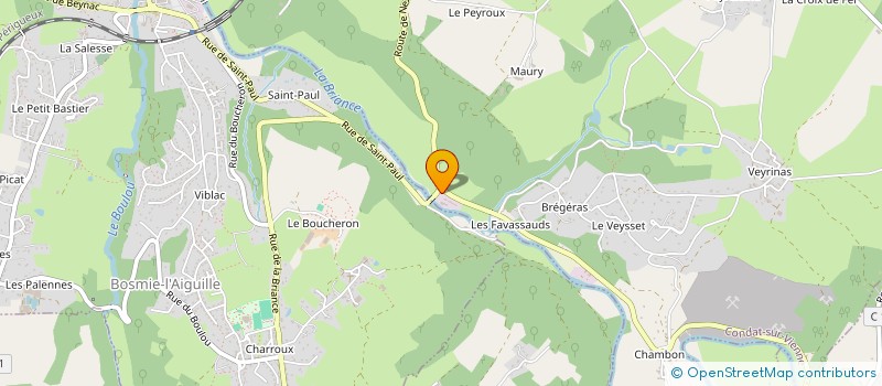 localisation de l'entreprise MONSIEUR JEAN ROSELLO à CONDAT-SUR-VIENNE