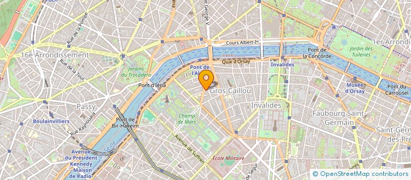 localisation de l'entreprise MONSIEUR JEAN ROSELY  PARIS