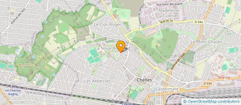 localisation de l'entreprise MONSIEUR JEAN ROSENBLAT à CHELLES