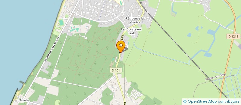 localisation de l'entreprise MONSIEUR JEAN ROSPIDE  SOULAC-SUR-MER