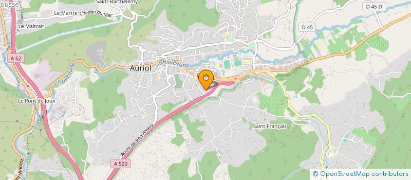 localisation de l'entreprise MONSIEUR JEAN ROSSI  AURIOL