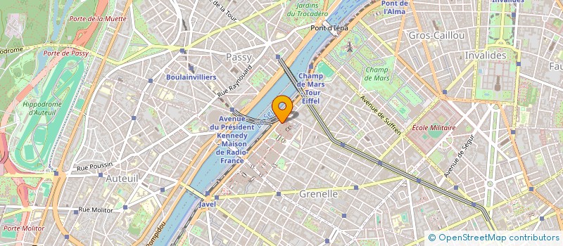 localisation de l'entreprise MONSIEUR JEAN ROSSI  PARIS