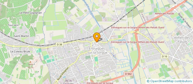 localisation de l'entreprise MONSIEUR JEAN ROTH à ENTRAIGUES-SUR-LA-SORGUE