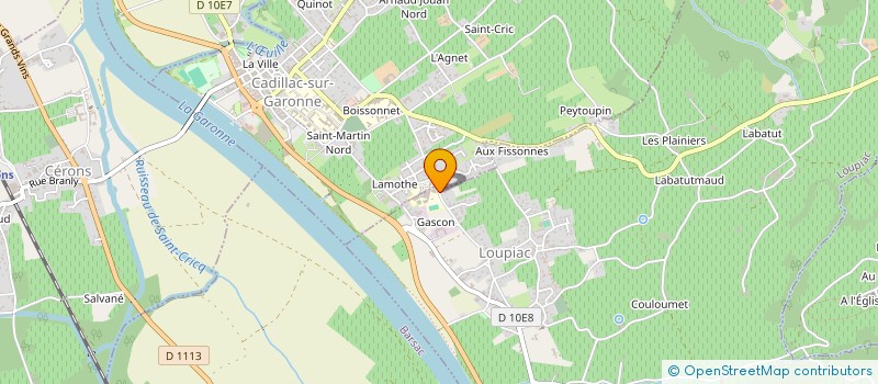 localisation de l'entreprise MONSIEUR JEAN ROTHE à LOUPIAC