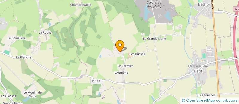 localisation de l'entreprise MONSIEUR JEAN ROUAUD à OISSEAU LE PETIT