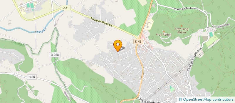 localisation de l'entreprise MONSIEUR JEAN ROUBAUD  ROCBARON