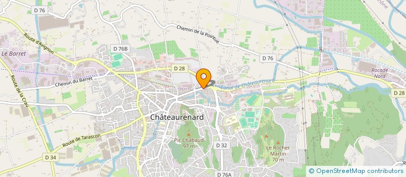 localisation de l'entreprise MONSIEUR JEAN ROUCAS à CHATEAURENARD