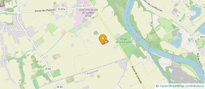 localisation de l'entreprise MONSIEUR JEAN ROUCH  MERVILLE