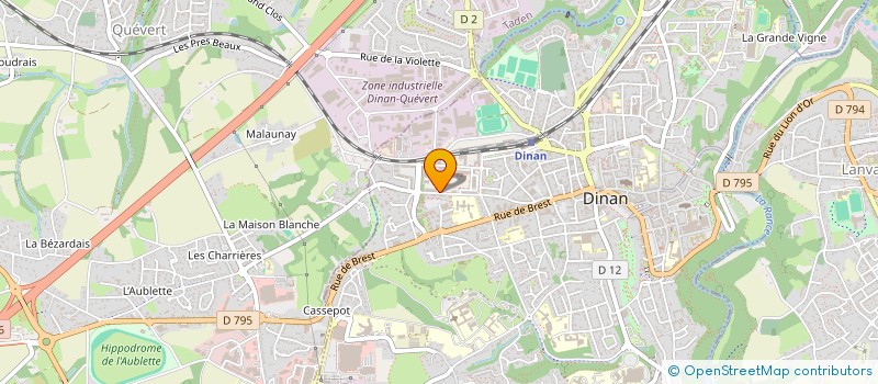 localisation de l'entreprise MONSIEUR JEAN ROUCHIE  LE HINGLE