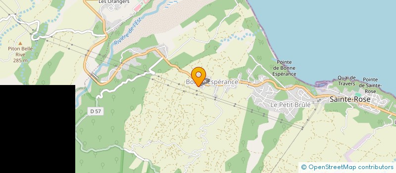 localisation de l'entreprise MONSIEUR JEAN ROUGET  SAINTE-ROSE