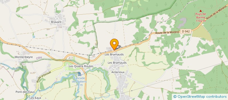 localisation de l'entreprise MONSIEUR JEAN ROUGIER  NEBOUZAT