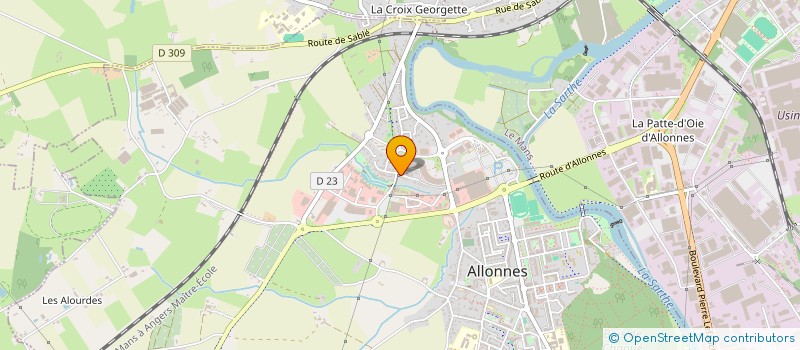 localisation de l'entreprise MONSIEUR JEAN ROUILLARD  SAINT GEORGES DU BOIS