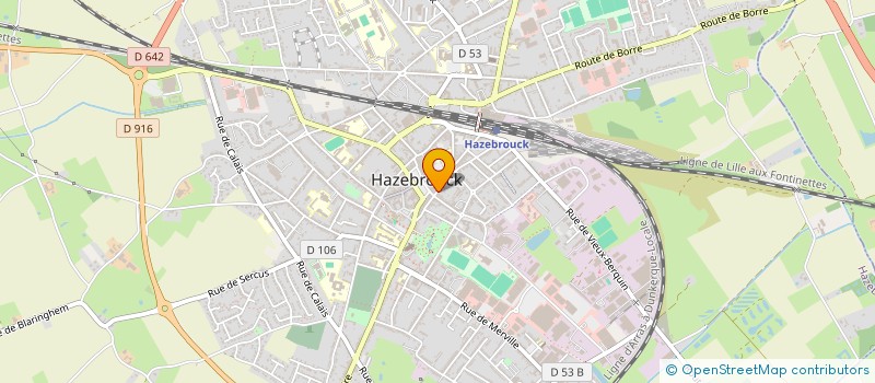 localisation de l'entreprise MONSIEUR JEAN ROUIMI  HAZEBROUCK