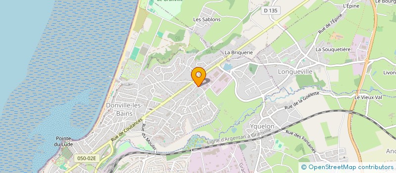 localisation de l'entreprise MONSIEUR JEAN ROULANCE à DONVILLE-LES-BAINS