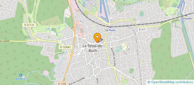 localisation de l'entreprise MONSIEUR JEAN ROUMAT à LA TESTE DE BUCH