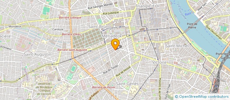 localisation de l'entreprise MONSIEUR JEAN ROUMAT  BORDEAUX