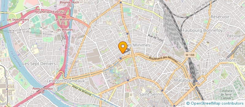 localisation de l'entreprise MONSIEUR JEAN ROUQUET à TOULOUSE