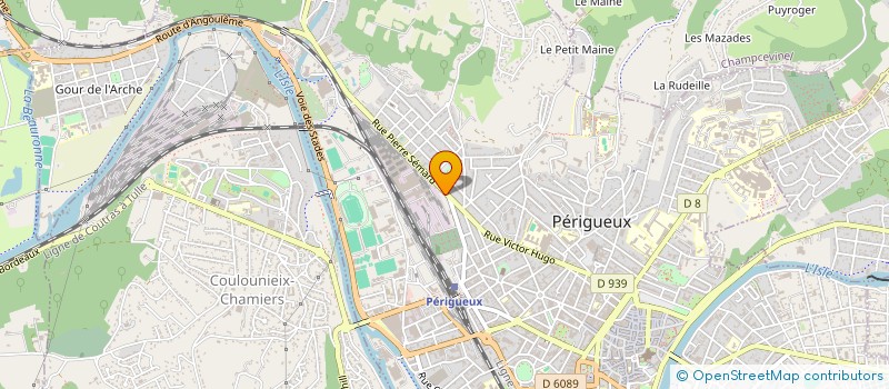 localisation de l'entreprise MONSIEUR JEAN ROUSSARIE à PERIGUEUX
