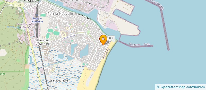 localisation de l'entreprise MONSIEUR JEAN ROUSSE  PORT-LA-NOUVELLE