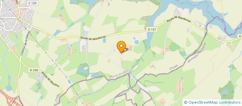 localisation de l'entreprise MONSIEUR JEAN ROUSSEAU  LA TESSOUALLE