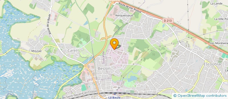 localisation de l'entreprise MONSIEUR JEAN ROUSSEAU  LA BAULE-ESCOUBLAC