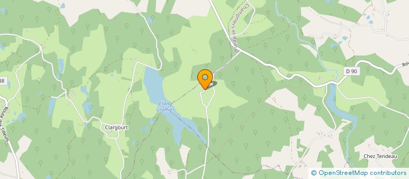 localisation de l'entreprise MONSIEUR JEAN ROUSSEAU  CHAMPNIERS ET REILHAC