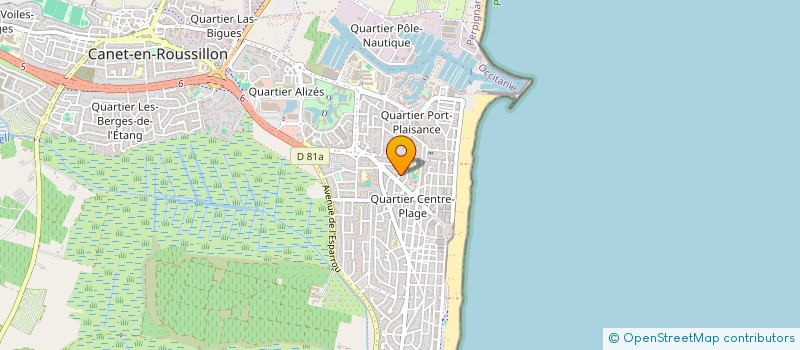 localisation de l'entreprise MONSIEUR JEAN ROUSSEAU  CANET-EN-ROUSSILLON