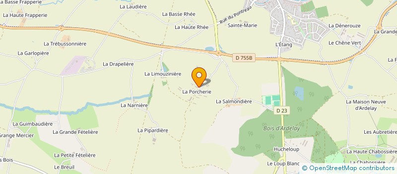 localisation de l'entreprise MONSIEUR JEAN ROUSSEAU à LES HERBIERS