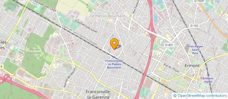 localisation de l'entreprise MONSIEUR JEAN ROUSSEAU  FRANCONVILLE