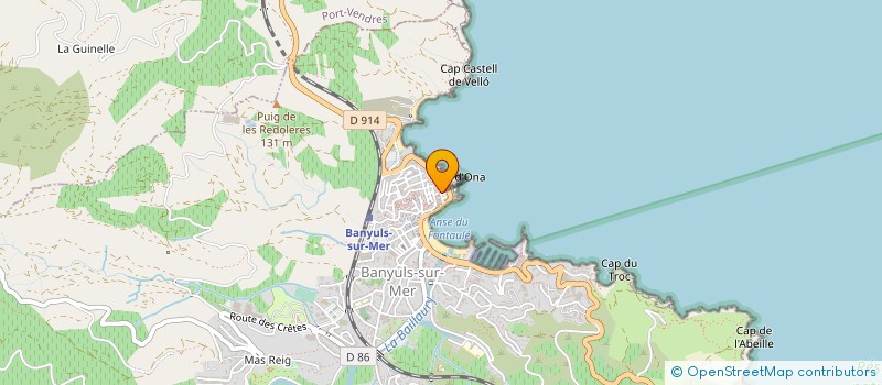 localisation de l'entreprise MONSIEUR JEAN ROUSSEILL  BANYULS-SUR-MER