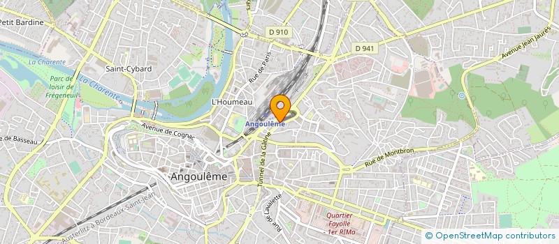 localisation de l'entreprise MONSIEUR JEAN ROUSSEL à ANGOULEME