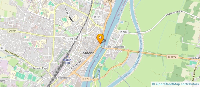 localisation de l'entreprise MONSIEUR JEAN ROUSSEL à MACON