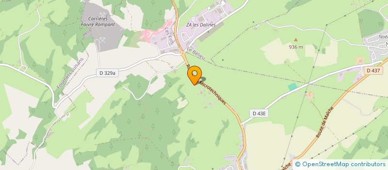 localisation de l'entreprise MONSIEUR JEAN ROUSSEL GALLE  LES FINS