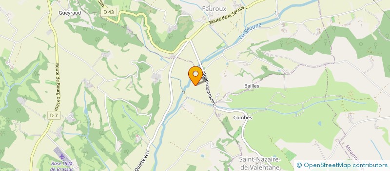 localisation de l'entreprise MONSIEUR JEAN ROUSSET à BRASSAC