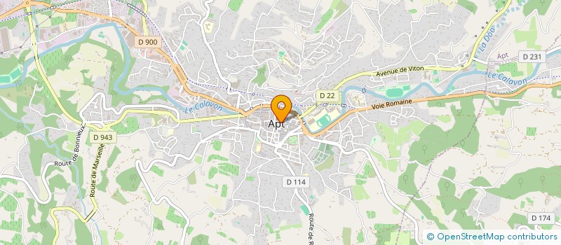 localisation de l'entreprise MONSIEUR JEAN ROUSSET à APT